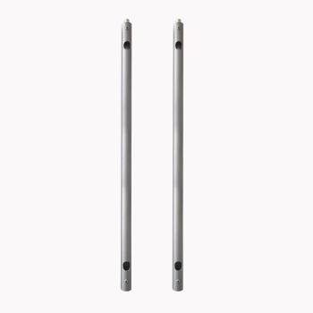 Heatstrip Silver 24 Inch Extension Pole Accessory for Ceiling Mounted Patio Heaters Set of 2350