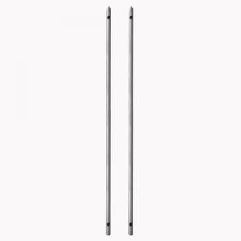 Heatstrip Silver 48 Inch Extension Pole Accessory for Ceiling Mounted Patio Heaters Set of 2350