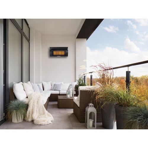 Heatstrip Wall Mounted 23 Inch 32000 BTU Natural Gas Patio Heater with Electronic Ignition