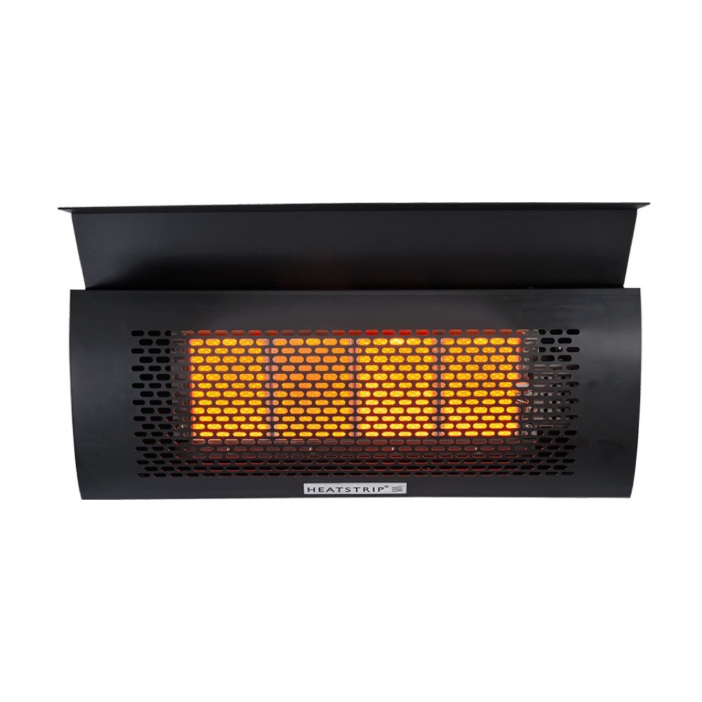 Heatstrip Wall Mounted 23 Inch 32000 BTU Natural Gas Patio Heater with Electronic Ignition