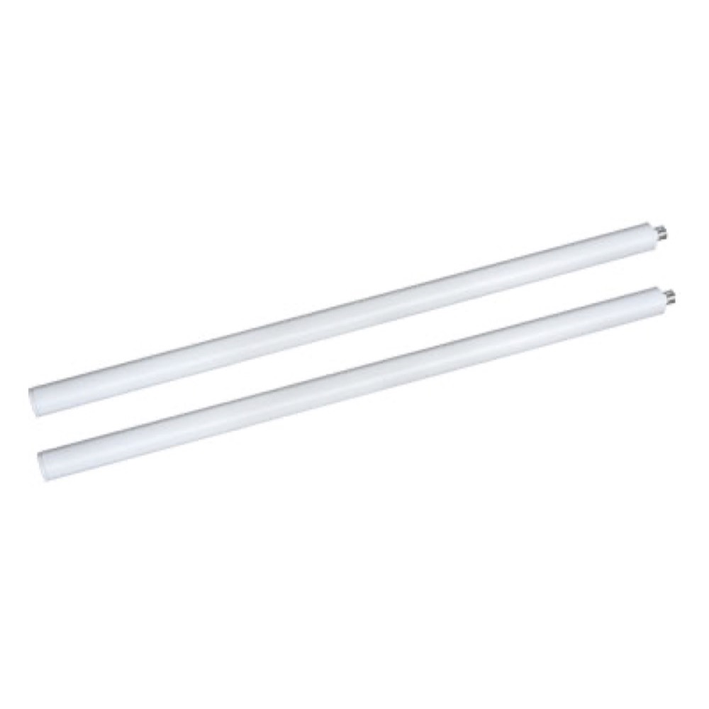 Heatstrip White 24 Inch Extension Pole Accessory for Ceiling Mounted Patio Heaters   Set of 2