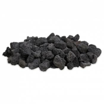Firegear 1 to 2 Inch Black Lava Rock 10 Pounds350