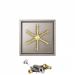 Firegear 30 Inch Square Stainless Steel Natural Gas Flat Fire Pit Pan with Pro Series Brass Spur Burner and Match Light Ignition System