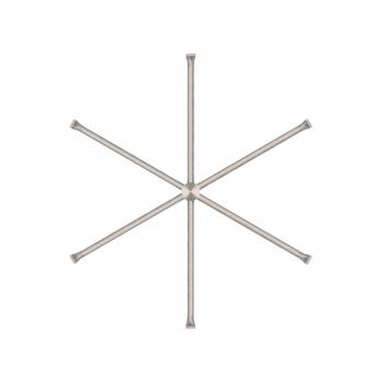 Firegear 36 Inch Gas Stainless Steel Burning Spur Burner with a Half Inch Inlet350