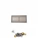 Firegear 36 Inch Rectangular Stainless Steel Gas Drop In Fire Pit Pan with H Burner and Match Light Ignition System75
