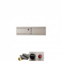 Firegear 50 Inch Rectangular Stainless Steel Gas Flat Pan Burner System with Spark Ignition250