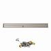 Firegear 84 Inch Linear Stainless Steel Gas Drop In Fire Pit Pan with T Burner and Match Light Ignition System75