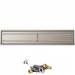 Firegear 96 Inch Rectangular Stainless Steel Gas Drop In Fire Pit Pan with H Burner and Match Light Ignition System75