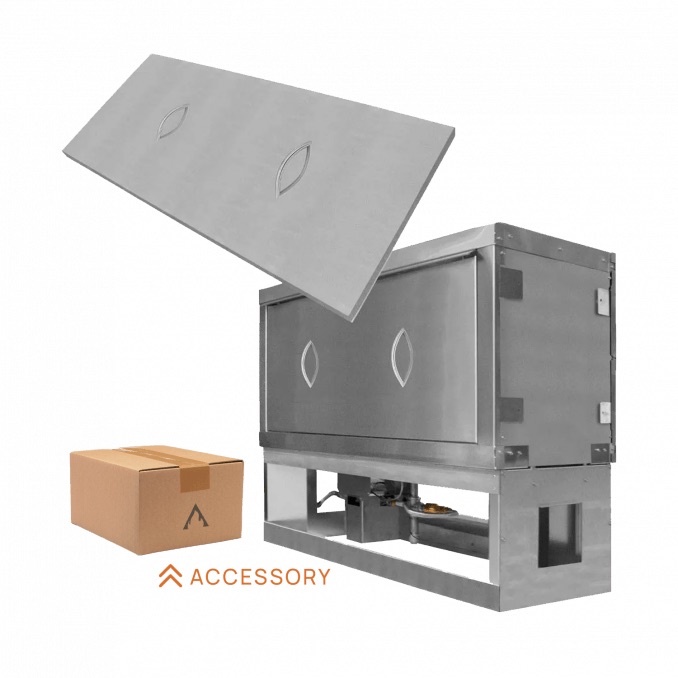 Firegear Fireplace Cover for 48 Inch Kalea Bay Fireplace