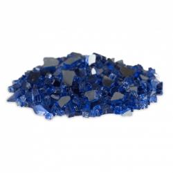 Firegear Half to Three Quarter Inch Cobalt Blue Reflective Fire Glass 10 Pounds250