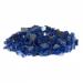 4 Inch Cobalt Blue Reflective Fire Glass   10 Pounds
