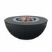 Firegear LUME 42 Inch Round Smokeless Wood Burning Fire Pit Table   Raven