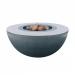 Firegear LUME 42 Inch Round Smokeless Wood Burning Fire Pit Table Slate75