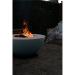 Firegear LUME 42 Inch Round Smokeless Wood Burning Fire Pit Table   Slate