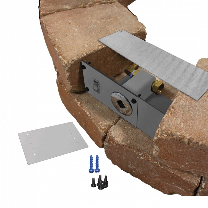 Firegear SRW Stone Paver Block Control Panel for AWS Burner Systems