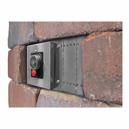 Firegear Stainless Steel Control Panel Kit for ESTOP1 0H Timer