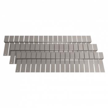 Firegear Stainless Steel Pro Series Flexframe for SRW Paver DIY Fire Pit Kits 3 Pieces350