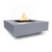 The Outdoor Plus Cabo Square GFRC Concrete Gas Fire Pit Table Gray75