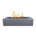The Outdoor Plus Regal Rectangular GFRC Concrete Gas Fire Pit Gray75