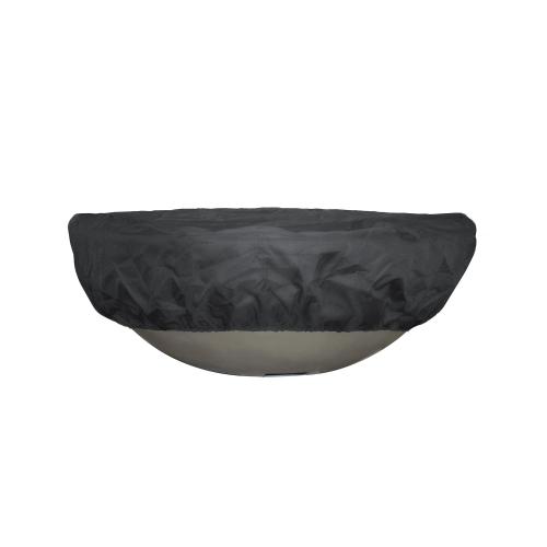 The Outdoor Plus 48 Inch x 17 Inch Round Canvas Fire Pit Cover