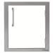 Alfresco Grills 17 Inch Stainless Steel Right Hinged Vertical Single Access Door   Signal White Matte