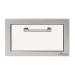 Alfresco Grills 17 Inch Tilt Out Stainless Steel Paper Towel Dispenser   Signal White Gloss