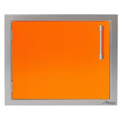 Alfresco Grills 23 Inch Stainless Steel Left Hinged Vertical Single Access Door Luminous Orange250