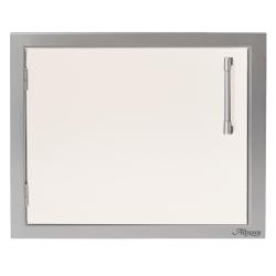 Alfresco Grills 23 Inch Stainless Steel Left Hinged Vertical Single Access Door Signal White Gloss250