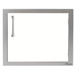 Alfresco Grills 23 Inch Stainless Steel Right Hinged Vertical Single Access Door Signal White Matte250