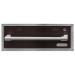 Alfresco Grills 30 Inch 110v Electric Outdoor Warming Drawer   Jet Black Matte