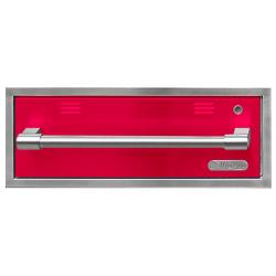 Alfresco Grills 30 Inch 110v Electric Outdoor Warming Drawer Raspberry Red250