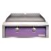 Alfresco Grills 30 Inch 2 Burner Built In Natural Gas Commercial Style Flat Top Griddle   Blue Lilac