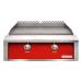 Alfresco Grills 30 Inch 2 Burner Built In Gas Commercial Style Flat Top Griddle Carmine Red75