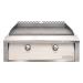 Alfresco Grills 30 Inch 2 Burner Built In Natural Gas Commercial Style Flat Top Griddle   Signal White Gloss
