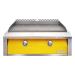 Alfresco Grills 30 Inch 2 Burner Built In Natural Gas Commercial Style Flat Top Griddle   Traffic Yellow