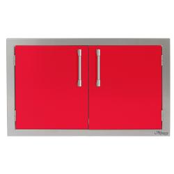 Alfresco Grills 30 Inch Stainless Steel Double Access Door Raspberry Red250