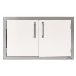 Alfresco Grills 30 Inch Stainless Steel Double Access Door Signal White Gloss250