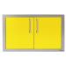 Alfresco Grills 30 Inch Stainless Steel Double Access Door   Traffic Yellow