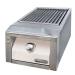 Alfresco Grills 30200 BTU Built In Natural Gas Sear Zone Side Burner with Stainless Steel Lid   Signal White Gloss