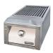 Alfresco Grills 30200 BTU Built In Natural Gas Sear Zone Side Burner with Stainless Steel Lid   Signal White Matte