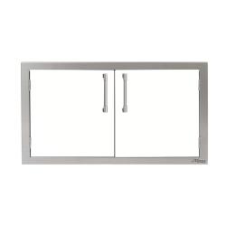 Alfresco Grills 36 Inch Stainless Steel Double Access Door Signal White Matte250