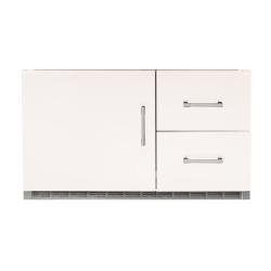 Alfresco Grills 42 Inch 7 25 Cu Ft Capacity Outdoor Rated Built In Under Grill Refrigerator Signal White Matte250