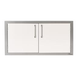 Alfresco Grills 42 Inch Stainless Steel Double Access Door Signal White Gloss250