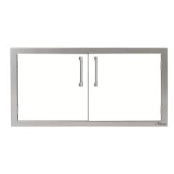 Alfresco Grills 42 Inch Stainless Steel Double Access Door Signal White Matte250