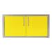 Alfresco Grills 42 Inch Stainless Steel Double Access Door   Traffic Yellow