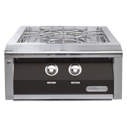 Alfresco Grills 65000 BTU Built In Gas Versa Power Cooker Jet Black Matte250