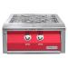 Alfresco Grills 65000 BTU Built In Natural Gas Versa Power Cooker   Raspberry Red