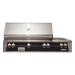 Alfresco Grills ALXE 56 Inch 3 Burner Built In Gas Grill with Rear Infrared Burner and Side Burner Jet Black Gloss75