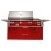 Alfresco Grills ALXE 56 Inch 3 Burner Freestanding Gas Grill with Rear Infrared Burner and Side Burner Carmine Red75