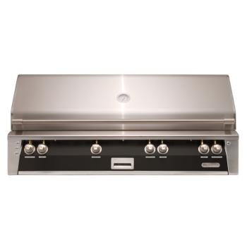 Alfresco Grills ALXE 56 Inch 4 Burner Built In Gas Grill with Sear Zone and Rear Infrared Burner Jet Black Matte350